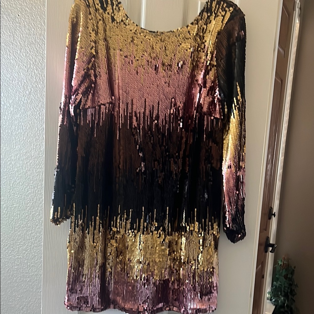 Sequin Ombre Dress